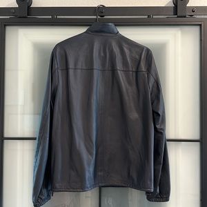 THEORY : Men's Nazal Packable Leather Jacket